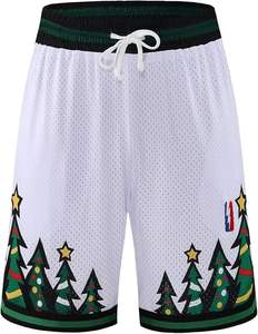 กางเกงขาสั้นต่อสู้แบบไทยสำหรับผู้ชายดีไซน์แบบออกแบบได้ตามต้องการรูปแบบสีพื้นแบบมืออาชีพสไตล์ลำลอง - Product Image 2