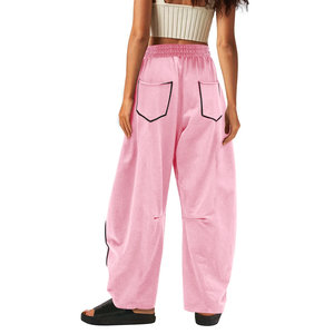 Pantalons de survêtement baggy de haute qualité pour femmes Logo personnalisé Joggers pantalons de survêtement baggy 100% coton pantalons de survêtement lourds disponibles toutes les couleurs - Product Image 6