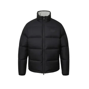 เสื้อแจ็คเก็ตพัฟเฟอร์สีดำคลาสสิกแบบควิลท์สำหรับฤดูหนาว - Product Image 1