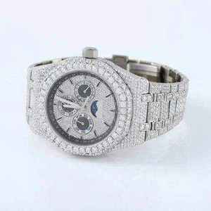 Reloj Mecánico Automático de Lujo con Moissanita, Alta Demanda, para Hombre y Mujer, Disponible al Mejor Precio - Product Image 4