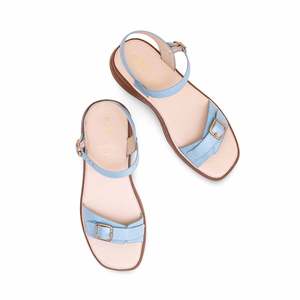 Sandalia de tacón azul cielo CL7162 Accesorio cómodo estilo casual - Product Image 1