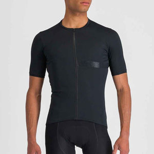 2025 nouveauté personnalisé hommes respirant fermeture éclair cyclisme maillot vêtements ajustement rapide vêtements de sport course Fit vélo maillot OEM entretenu - Product Image 6