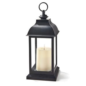 Handmade Metal Die Cut Lantern with Handle for Christmas Home Decor and Tabletop Candle Use - Product Image 3