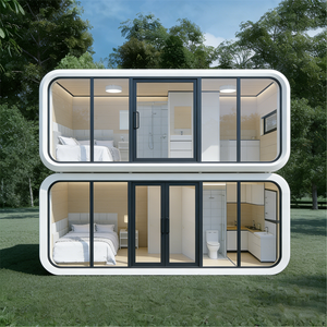 Maisonnette modulaire portable en acier préfabriquée avec isolation pour usage résidentiel et commercial - Product Image 2