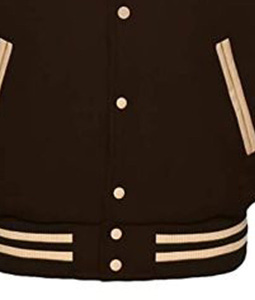 Veste universitaire en toile pour équipe de basket-ball du lycée, baseball, bomber, varsity, unisexe, collège - Product Image 5