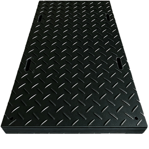 Tapis <span class=keywords><strong>de</strong></span> protection au sol professionnel <span class=keywords><strong>en</strong></span> HDPE/UHMWPE pour extérieur, <span class=keywords><strong>plaque</strong></span> routière haute résistance pour accès événementiel temporaire et sécurité du terrain - Product Image 2