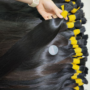 2025 Venta caliente 100% Extensiones de cabello de bebé vietnamita virgen de cutícula completa de calidad superior para niñas listas para vender - Product Image 3