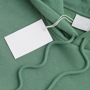 Men's Breathable Thermal Oversized Pullover Hoodie <b>Fleece</b> <b>Sweatshirt</b> With Embroidered Technics Winter Polyester/cotton - Product Image 2