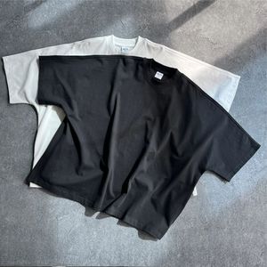 Manufacturer's Heavyweight 100% Cotton Boxy T-<b>Shirt</b> New Fashion Oversized Plain Clothing for <b>Men</b> With Custom Embroidery - Product Image 2