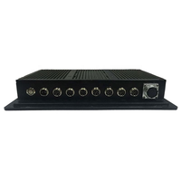 PC industriel tout-en-un à écran tactile sans ventilateur, étanche IP65, 12 pouces, pour montage en rack, ordinateur embarqué