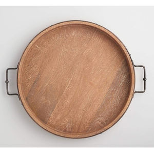 food Safe Serving <b>tray</b> Wooden Border With Resin Base Attractive Look <b>Breakfast</b> Dinnerware Tableware Handcraft Serving <b>tray</b> - Product Image 2