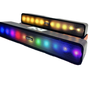 E93 <b>Wireless</b> Soundbar Speaker 10W RGB LED Stereo TV Home Audio - Product Image 6