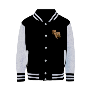 Cheetah Brothers Varsity Jacket in Corduroy Reversible Water-Proof XS 6XL Size Range <b>for</b> Autumn Season Paisley Patchwork Pattern - Product Image 2