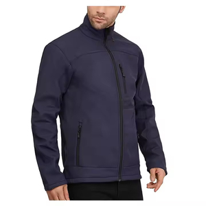 Veste matelassée pour homme printemps-automne-hiver, col montant, style streetwear, doublure polaire, imperméable, vêtements de sport d'extérieur - Product Image 1