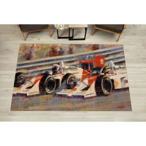 Tapis de Formule 1, Tapis Cadeau pour les Amateurs de Formule, Tapis Imprimé, Tapis en Chenille - Product Image 1