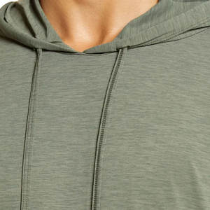 High Quality Men's Slim Fit <b>Gym</b> <b>Hoodie</b> Custom Sports Hoodies for Winter Plain Dyed OEM Hoodies for Sale - Product Image 4