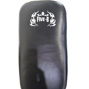 ชุดอุปกรณ์ชกมวย5ชิ้นมีแบรนด์ที่สมบูรณ์น้ำหนักเบา, ถุงมือชกมวยป้องกันแบบมีหัวเข็มขัดปิดสแนปหนังแท้แผ่นโฟกัส - Product Image 5