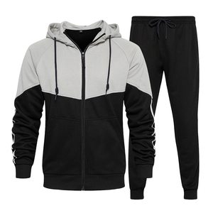 Conjunto de chándal de invierno para hombre de último diseño, chándal informal de manga larga de color personalizado para hombre - Product Image 2