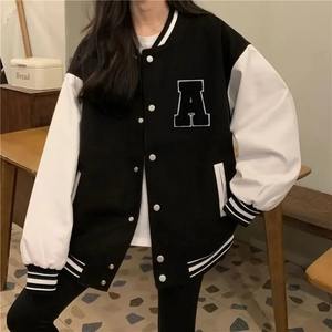Vestes Letterman personnalisées avec logo 3D pour femmes Vente en gros Varsity Jacket Quick Dry Woman Varsity Jackets Fabricant - Product Image 1