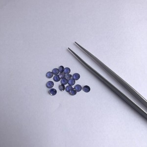 8mm naturel Iolite facettes rondes pierres précieuses taillées en gros pierres en vrac pour la fabrication de bijoux en vrac affaire prix usine vente en ligne maintenant - Product Image 4