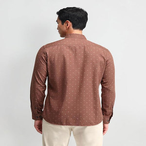 Camisas de franela a cuadros de manga larga para hombre de algodón de tela de alta calidad personalizadas en todos los colores - Product Image 4