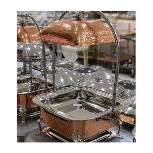 Fantastic Design <b>Food</b> <b>Warmer</b> Chafing Dish In Brass Gold Plated Premium Quality Hotelware Serving Chafing Dish - Product Image 5