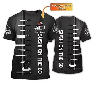 เสื้อแจ็กเก็ตเครื่องแบบเชฟใช้ได้ทั้งชายและหญิงสำหรับใช้ในครัวดีไซน์ออกแบบได้ตามที่ต้องการปักโลโก้ไว้ด้วยแขนเสื้อสั้น - Product Image 4