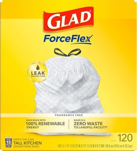 Bolsas de Basura Grandes con Cordón para Cocina Glad - Product Image 3