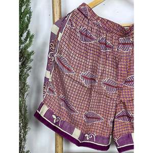 Men's Boho <b>Long</b> <b>Boxer</b> Nightwear Satin Blend Loungewear Beachwear Housewear Fitnesswear Everyday & Holiday Use-Mid Waist - Product Image 2