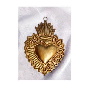 Corazón de Metal Colgante para Pared, Ornamental, Hermoso Sagrado Corazón, Magnífico para Decoración del Hogar - Product Image 1