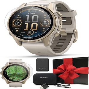 VENTE DE SMARTWATCH GPS - 43MM - GRIS BORDEAUX - GRIS SABLE - SOFTGOLD - Product Image 1