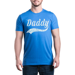 Camiseta holgada de algodón orgánico para hombre, camisa de manga corta con cuello redondo y estampado de pantalla de seda 100%, venta al por mayor - Product Image 1