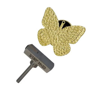 Hammer Diamond <b>Tools</b> V-Shape 180 Flat Shank 3mm Head 15mm Hand Faceting <b>Tools</b> for Gold <b>Jewelry</b> Flywheel <b>Jewelry</b> <b>Tools</b> <b>Equipment</b> - Product Image 2