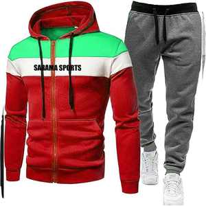 Ensemble de survêtement personnalisé pour homme, survêtement en molleton technique de luxe unisexe, sweat-shirt et jogging surdimensionnés, ensemble assorti en 2 pièces - Product Image 1