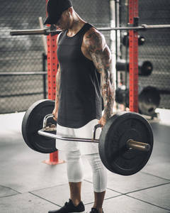 Fabricante de ropa para hombre, camiseta sin mangas de moda informal para gimnasio, Fitness, entrenamiento, Camisa sin mangas de algodón, ropa de verano para hombre - Product Image 6