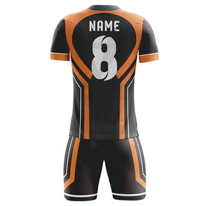 Latest Design High Quality Breathable Comfortable Soccer Uniform Custom Football Jerseys Men Sportswear Customized Colors Logo - Product Image 3
