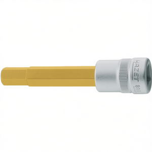 Douille hexagonale courte Hazet 3/8'' avec moletage carré – Catégorie de produit : Douilles - Product Image 2