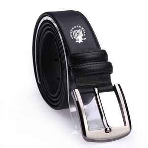 UNIQUE GYM WEAR Ceinture décontractée vintage en cuir véritable de haute qualité avec boucle en acier, durable et écologique pour hommes - Product Image 3