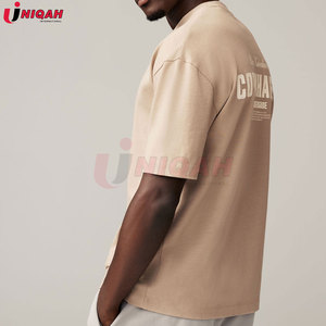 Camisetas casuales con estilo para hombre Relax Fit Graphic Heavyweight Crewneck 100% Cotton Light Feel Tops impresos personalizados para Formal - Product Image 4