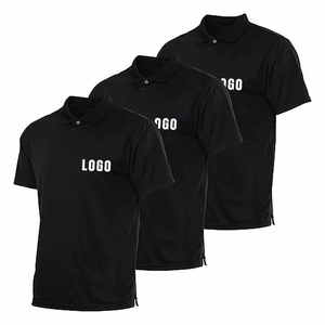 Uniforme de empresa de alta calidad 200gsm poliéster algodón hombres Polo camiseta personalizada hombres bordado Logo Polo camiseta Polos - Product Image 5