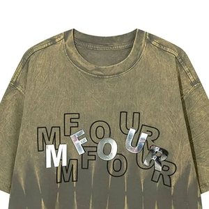 เสื้อยืดผู้ชายใส่สบายเสื้อยืดผู้ชายใส่สบายออกแบบโลโก้ได้ตามต้องการ - Product Image 2