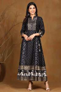 Kurti เสื้อผ้าพื้นเมืองสำหรับผู้หญิงเสื้อผ้าสำหรับใส่ในบ้านและกลางแจ้งจากอินเดีย - Product Image 4