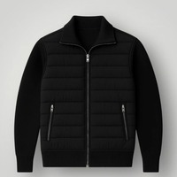 Chaqueta de Trabajo Acolchada de Lona de Pato para Hombre con Logotipo Personalizado, Estilo Vintage Detroit, Cierre de Cremallera, Resistente a la Intemperie, Forro de Poliéster para Invierno