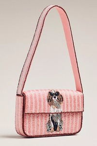 Bolso de Mano Clásico de Algodón con Cuentas de Diseño Moderno para Mujer, Decoración Bordada a Mano con Lentejuelas, Cierre Abierto, para Fiestas, Venta al por Mayor - Product Image 4