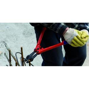 Extractor de tornillos Knipex con mango gris atramentizado y cabezal de corte con agarres multicomponentes - Product Image 2