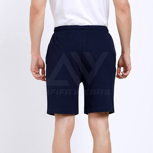 Pantalones Cortos de Hombre, Estilo Moderno, Color Sólido, 100% Algodón, Transpirables, Cintura Elástica, Estilo Urbano, Calidad Premium, Gran Venta - Product Image 3