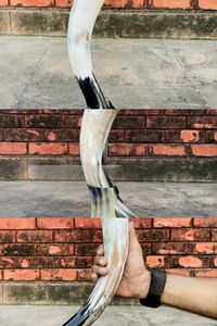 Corne à boire médiévale Viking faite à la main en corne véritable naturelle polie avec la meilleure qualité faite par l'exportation de zone artisanale de l'Inde - Product Image 4