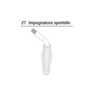 Impugnatura Sportello Número 27 Barbacoa Asado - Product Image 1