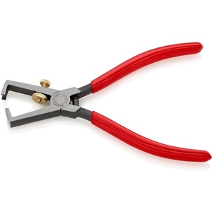 คีมปอกสายไฟแบบขัดเงา KNIPEX ขนาด 160 มม. พร้อมเคลือบพลาสติกและสปริงเปิด-ปิด - Product Image 3