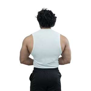 2025 nouveauté personnalisé grande taille hommes débardeur respirant tricoté Style décontracté avec conception unie vente en ligne - Product Image 5